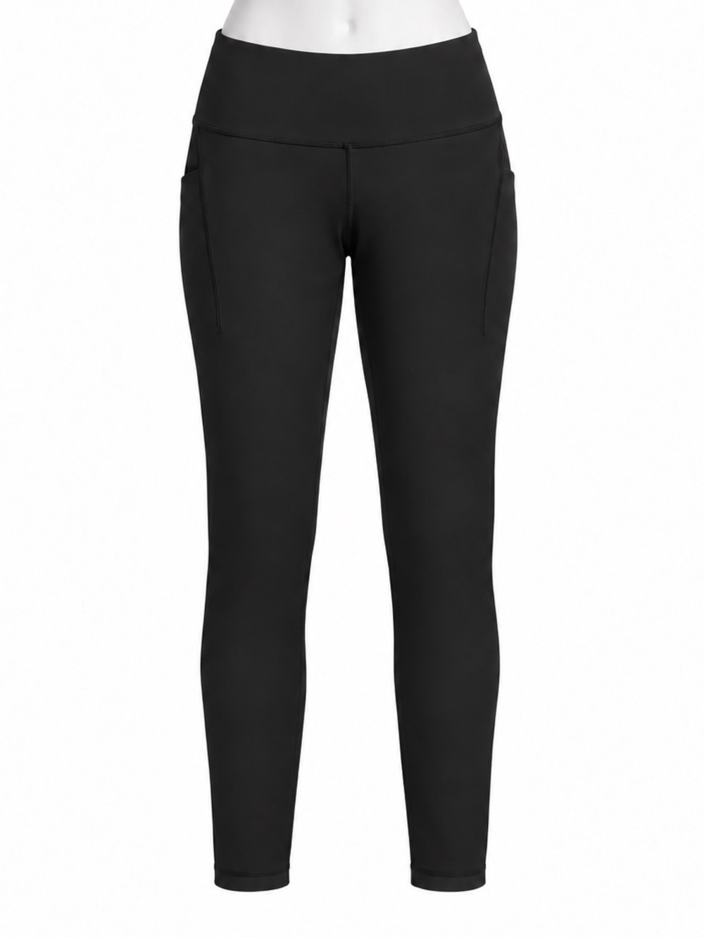 Size 8 Lululemon Women’s Wunder Train High-Rise Pocket Leggings Black